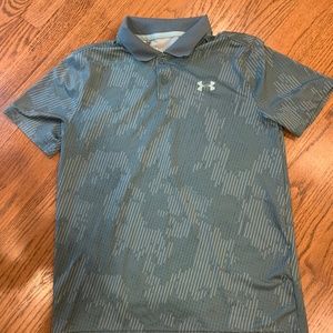 Boys Under Armour Polo Size Large